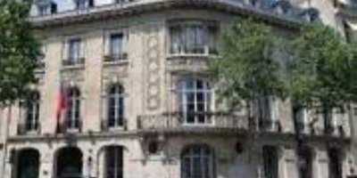 Visite de l'Hôtel de La Tour d'Auvergne, ambassade du Chili 