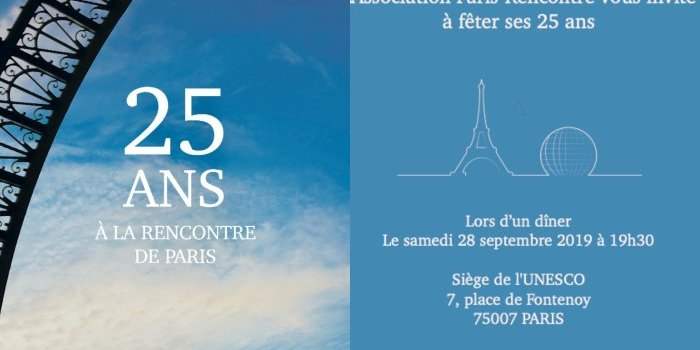 Les 25 ans de Paris-Rencontre